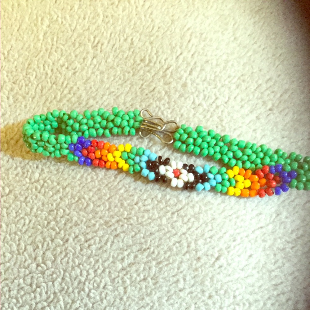 Ceremonial Peyote Stitch Bracelet